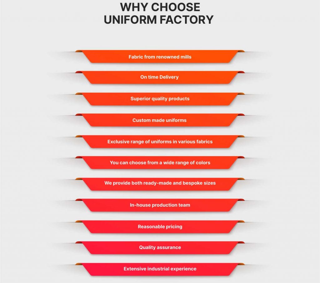 uniforms in Qatar Uniform Company In Qatar Specializations